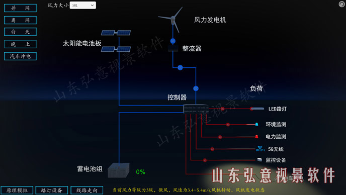 智慧路灯VR
