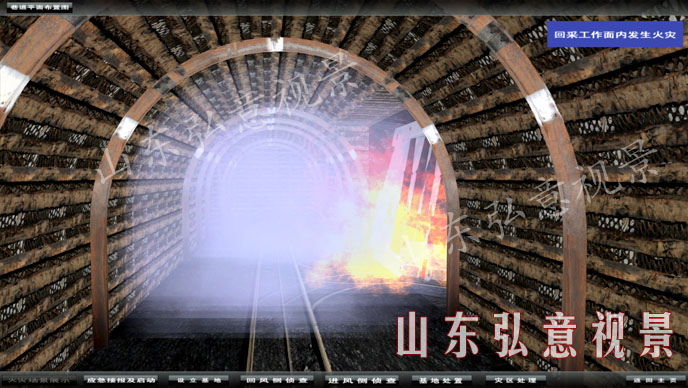 煤矿事故救援演练