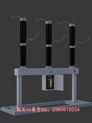 断路器3dmax模型