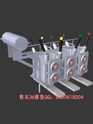 变压器3dmax模型